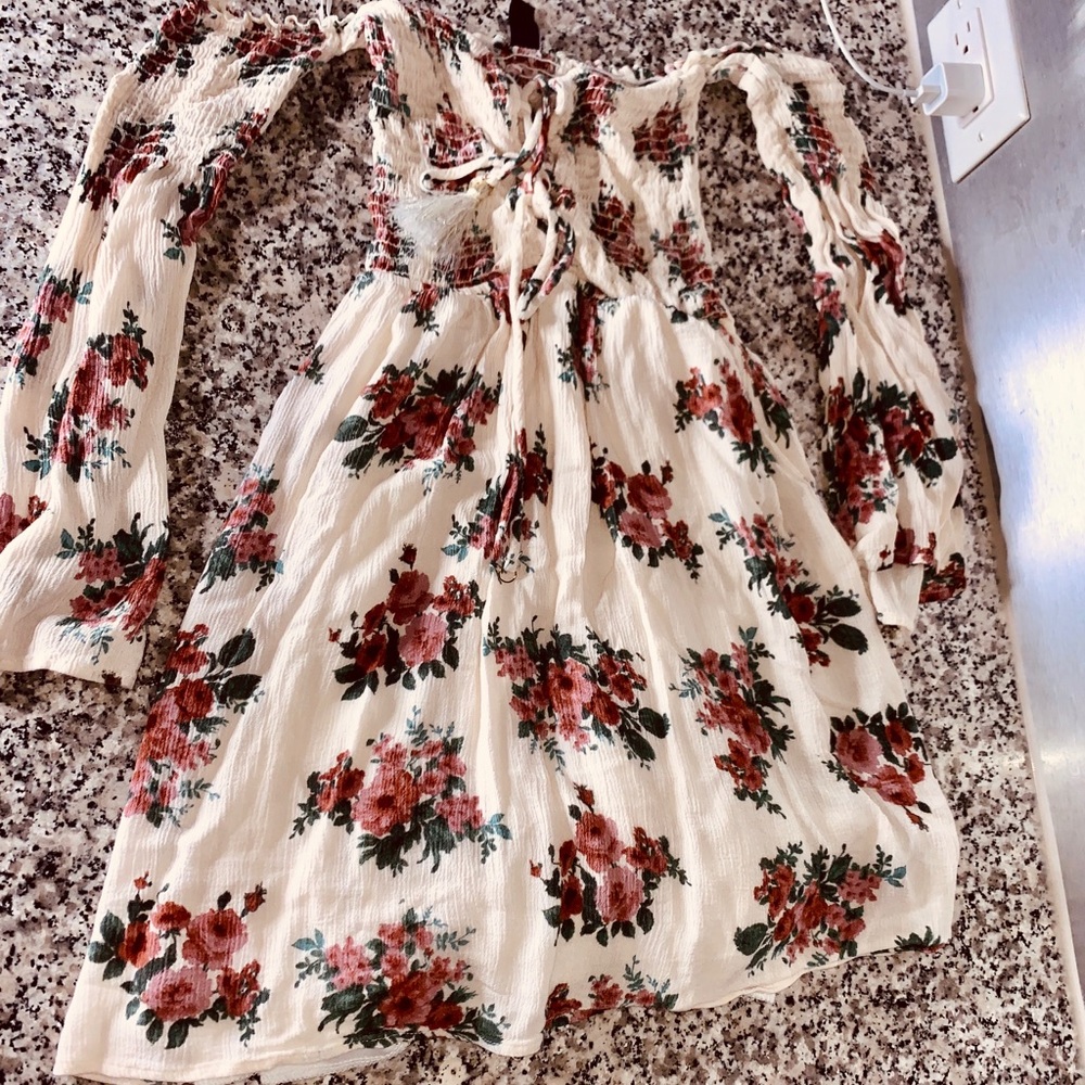Fall rustic hippy dress